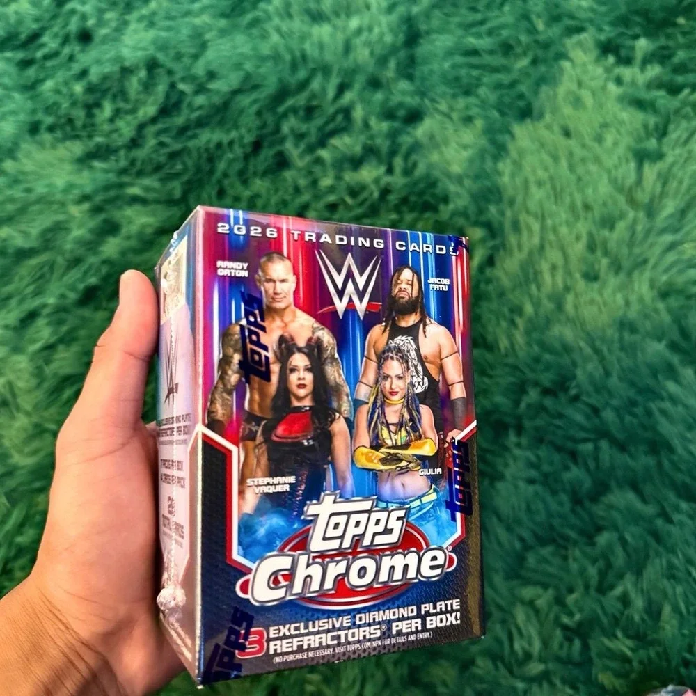2 2026 TOPPS Chrome WWE Value Box
